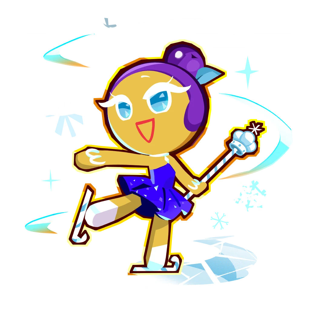 Skating Queen Cookie