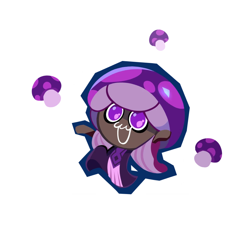 Poison Mushroom Cookie