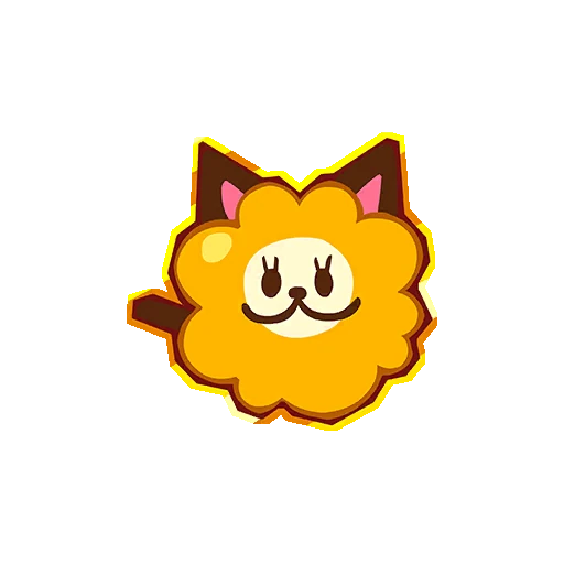 Fluffy Cheese Cat